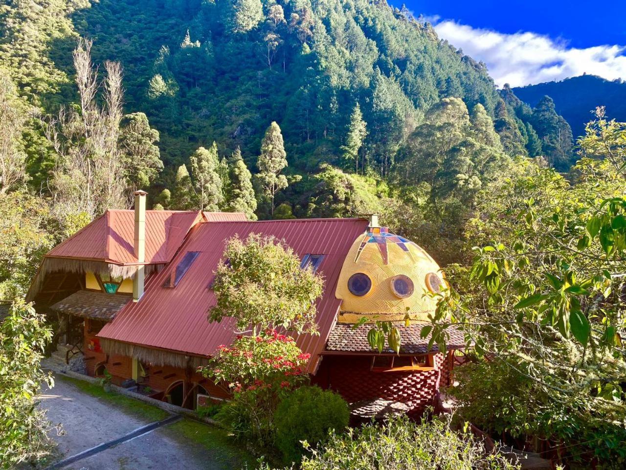 Finca Chamanapamba Guest House Baños Eksteriør billede