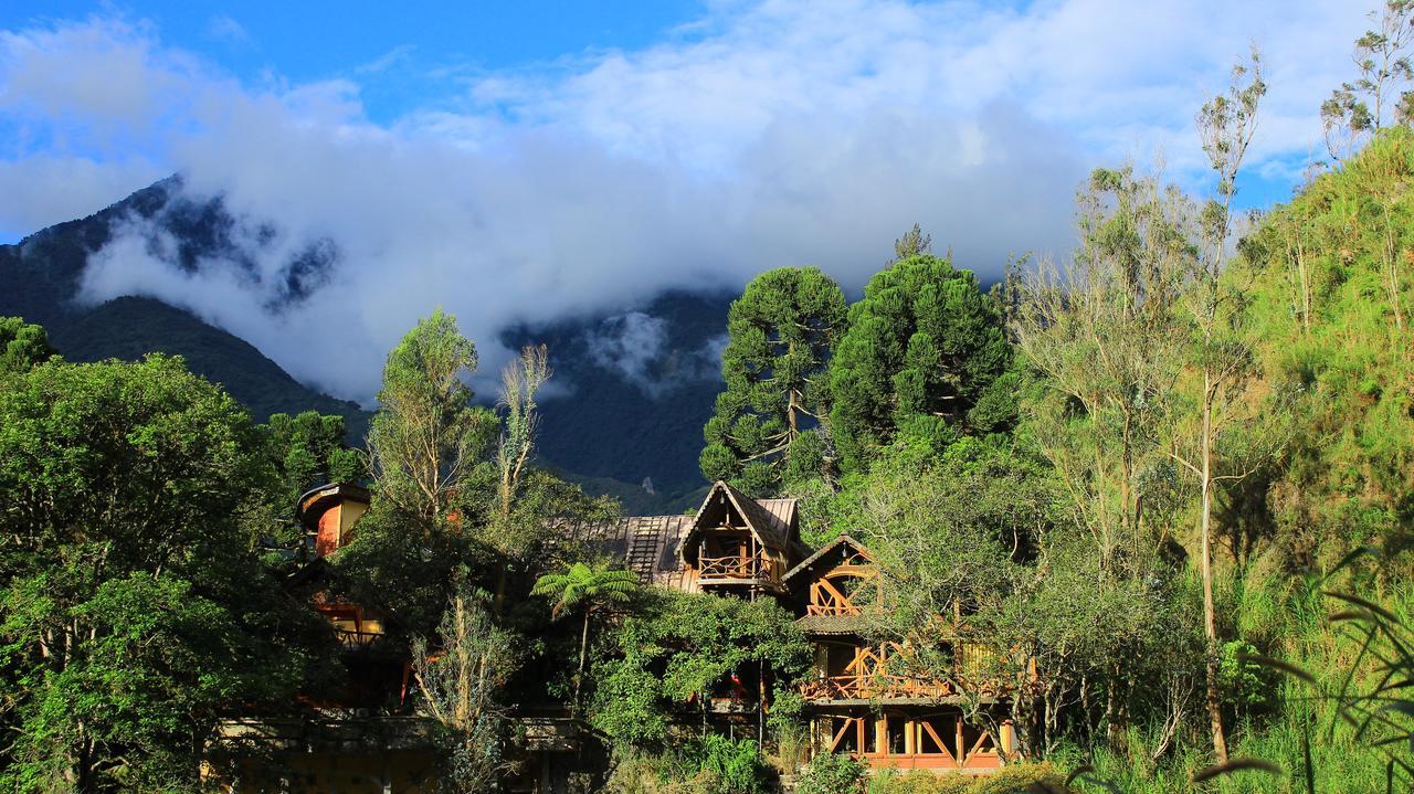 Finca Chamanapamba Guest House Baños Eksteriør billede